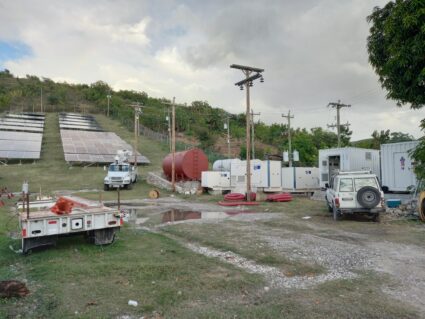 haiti's hybrid power plant