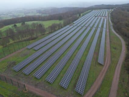 Centrale photovoltaïque de 5Mwc à Clécy (Normandie)