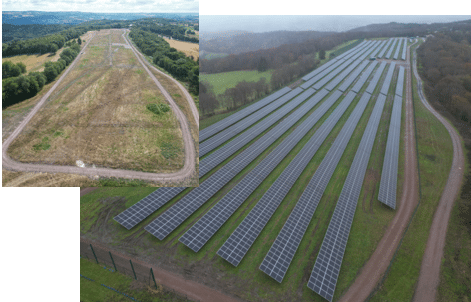 Centrale photovoltaïque de 5Mwc à Clécy (Normandie)